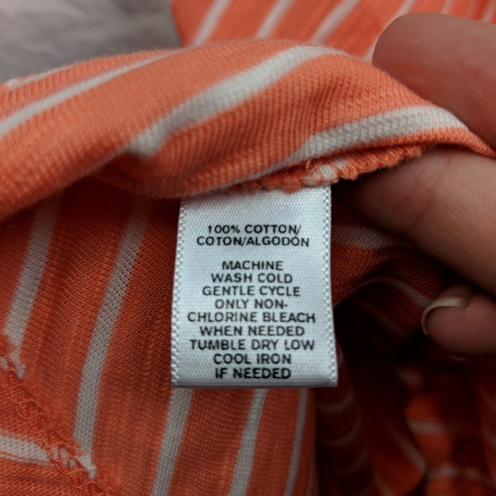 NWT Lou & Grey LOFT Orange Dress Size M - Picture 8 of 8